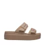 Crocs Brooklyn Low donna beige sandali platform 207431 2Q9 taglia 38-39