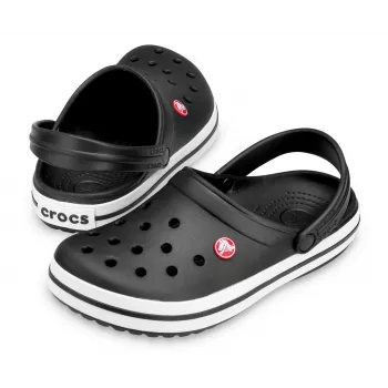 Crocs Crocband Ciabatte unisex nero, bianco
