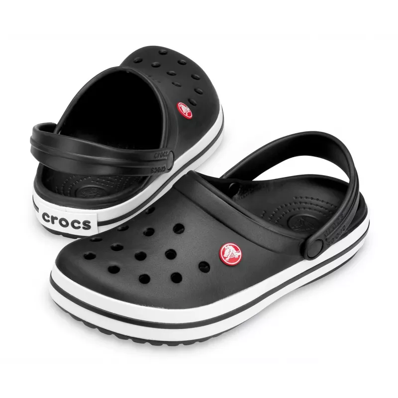 Crocs Crocband Ciabatte unisex nero, bianco