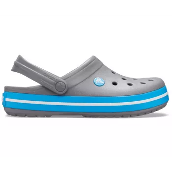 Crocs Crocband Ciabatte unisex grigio, blu, bianco