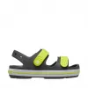 Crocs Crocband Cruiser sandali bambino grafite giallo taglia 30-31