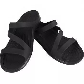 Crocs Swiftwater Sandal W infradito donna nero 203998-060 EU 36-37