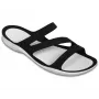 Crocs Swiftwater Sandale donna nero bianco 36-37