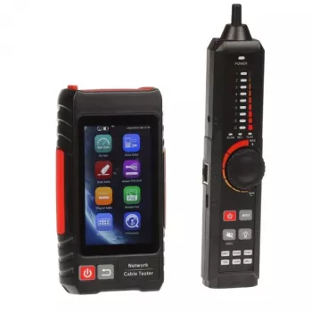 CS-NT64A Tester per cavi di rete per RJ45, RJ11, BNC, USB