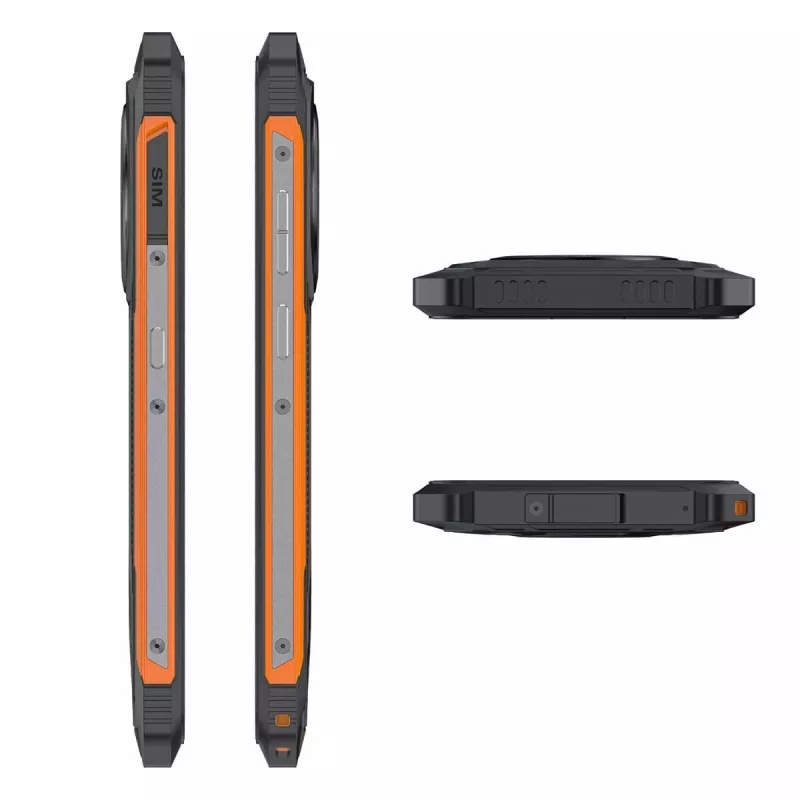 CUBOT KINGKONG ES 6+128GB nero+arancione OEM