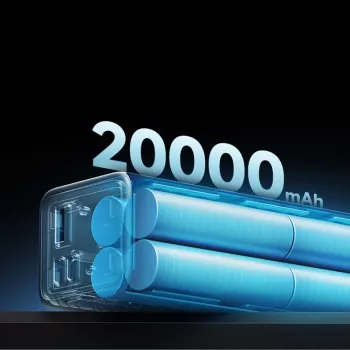Cuktech CUKP200XGLGR 20000 mAh 100W power bank grigio