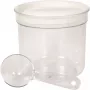 CURVER Insalatiera rotonda con cucchiaio 1L Bianco