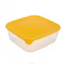 CURVER Fresh & Go Contenitore quadrato per conservazione 0,8L Giallo