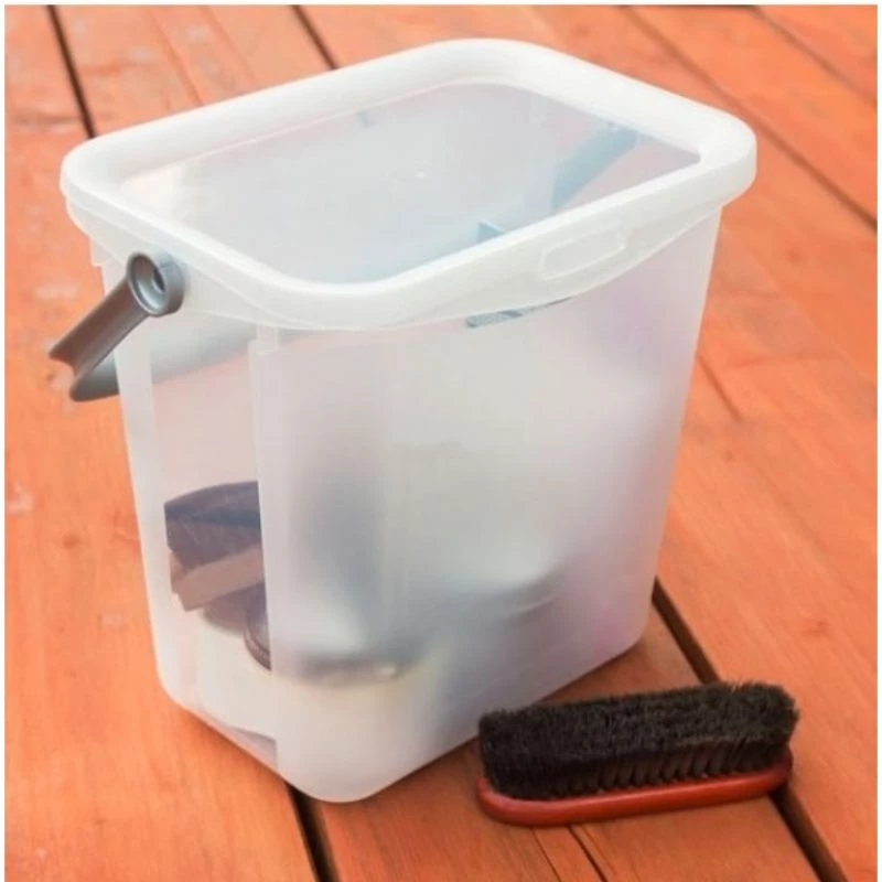 Curver Multiboxx Scatola per conservazione trasparente 6L con coperchio e manico
