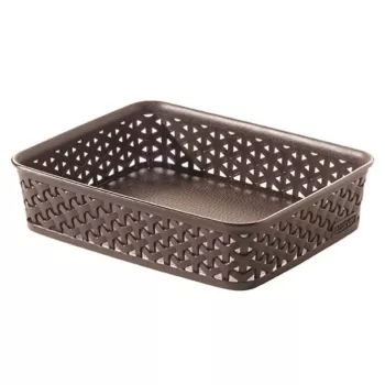 CURVER My Style Cesto portadocumenti A5 Marrone scuro