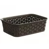 CURVER My Style Cesto portadocumenti A6, marrone scuro, 19,8 × 14,2 × 6 cm, 0800097210