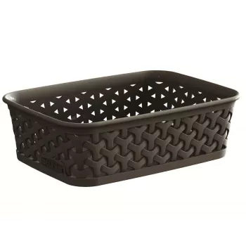 CURVER My Style Cesto portadocumenti A6, marrone scuro, 19,8 × 14,2 × 6 cm, 0800097210