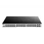 D-Link DGS-1510-52XMP Switch 48 porte Gigabit stackable smart managed PoE+ con 4 x 10G SFP+