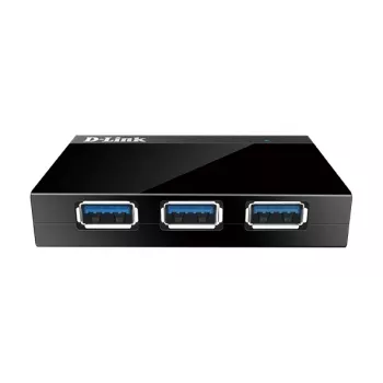 D-Link DUB-1340 hub USB 3.0 a 4 porte - nero