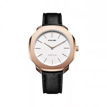 D1 Milano SSLL04 Orologio - 36mm acciaio inox, movimento al quarzo, quadrante argento