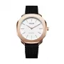 D1 Milano SSPL04 Ultra Thin Orologio unisex 36 mm quadrante nero cinturino in mesh argento