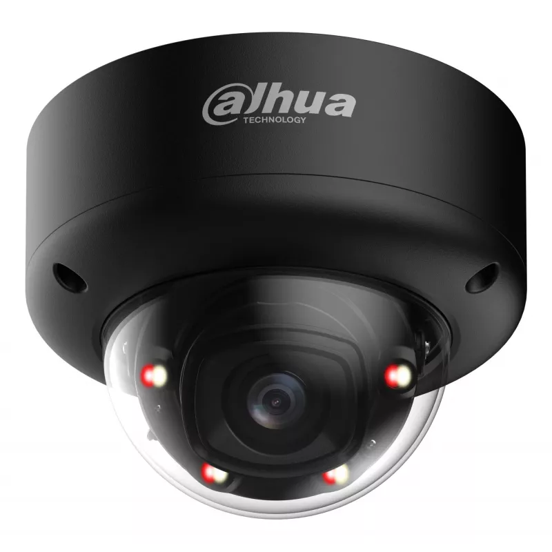 DAHUA 5MP IR Vari-focal Dome telecamera di rete IPC-HDBW5559E1-ZHE-IL-27135-BLACK