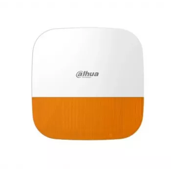 DAHUA ARA13-W2(868) sirena esterna wireless con luce flash, 110 dB, IP65, giallo
