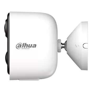 DAHUA BF5H telecamera di sorveglianza bullet wireless 5MP con batteria, Wi-Fi, visione notturna, IP65, audio bidirezionale, rilevamento PIR, faretto e sirena integrati, slot Micro-SD