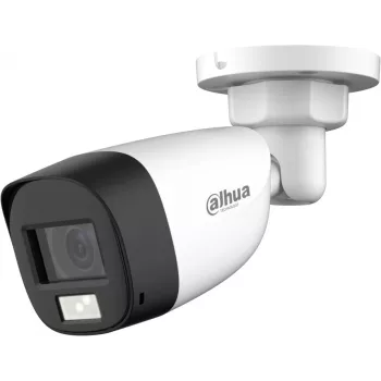 Dahua HAC-HFW1200CL-IL-A-0280B-S6 Telecamera di sorveglianza Bullet da esterno 2MP Full HD con focale fissa 2,8mm