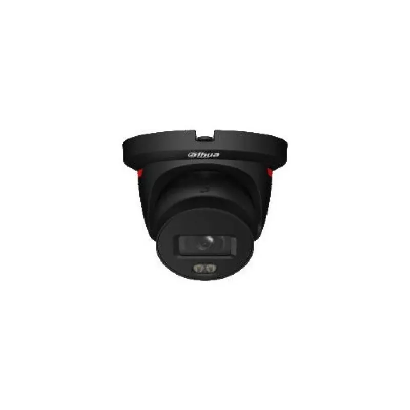 Dahua IPC-HDW2449TH-S-LED-0280B-PROX-BLK telecamera IP con LED e case nero