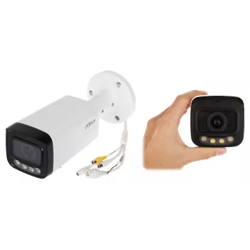 Dahua IPC-HFW2249T-ZAS-IL-27135 Telecamera IP bullet 2MP IR e luce calda