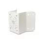 Dahua PFA151 Staffa ad angolo per telecamera, Bianco, Alluminio
