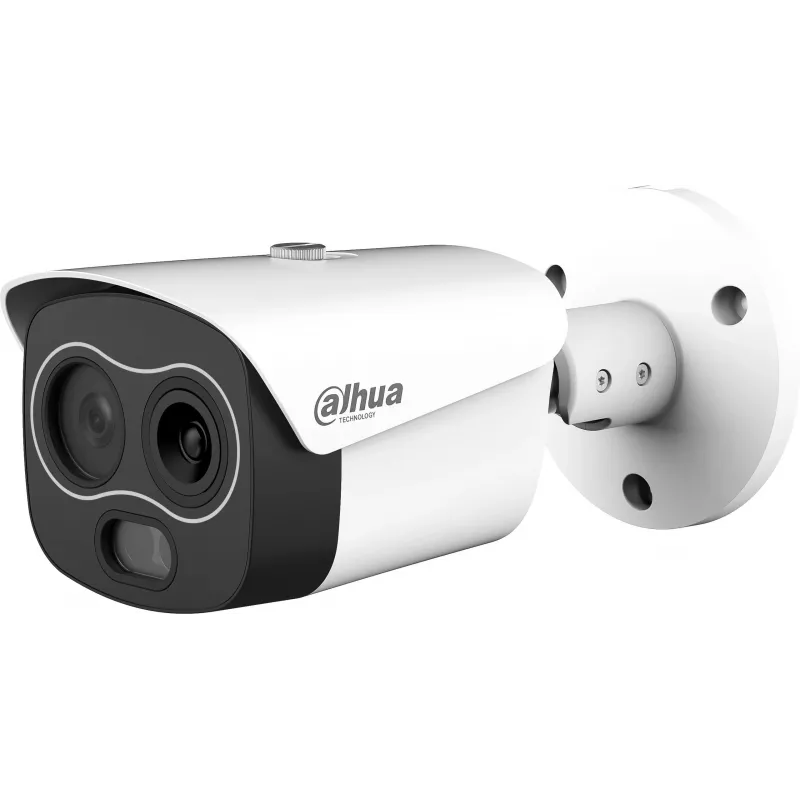 DAHUA TPC-BF1241-B3F4-DW-S8 telecamera dome termica, termica 256x192 e visibile 4MP, 3.5mm/4mm, IP67, PoE