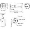 DAHUA TPC-BF1241-LB3F4-DW-S8-V1 telecamera IP bullet ibrida termica 4MP