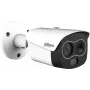 Dahua TPC-BF1241-TB3F4-DW-S8 Telecamera IP con sensore termico e ottico, 4MP, risoluzione termica 256x192, lente termica 3,5mm, lente ottica 4mm, IP67, PoE