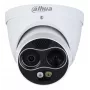 Dahua TPC-DF1241-TB3F4-DW-S8-V1 telecamera IP termica e visibile dual-spectrum, 4MP, termica 256x192, IP67, IK10
