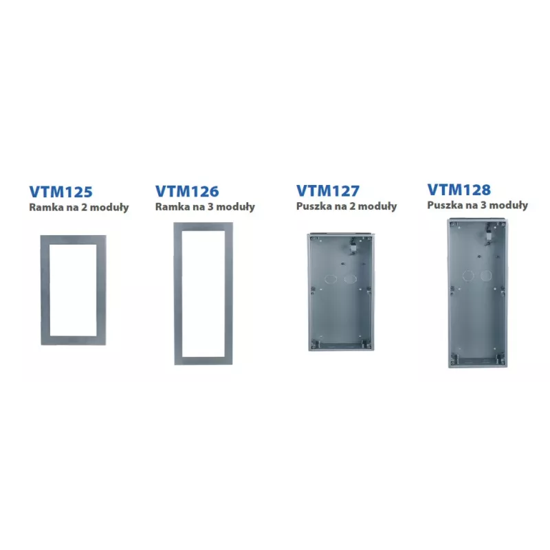 Dahua VTO4202F-MN Modulo cieco per posto esterno modulare VTO4202F, argento