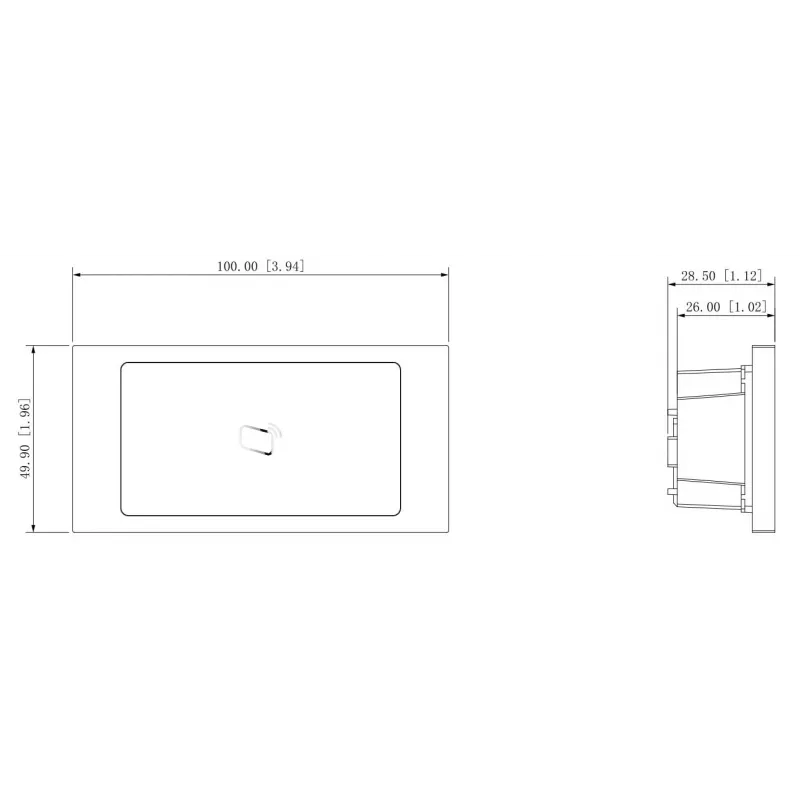 Dahua VTO4202FB-MR1 Postazione esterna modulare modulo principale