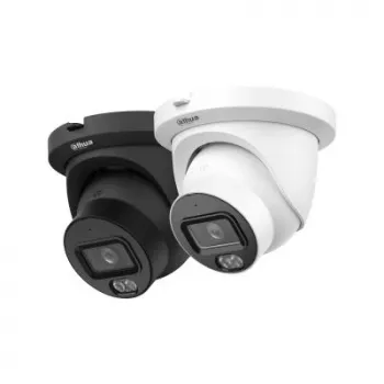DAHUA WizSense 5 Series telecamera di rete Eyeball 8MP, obiettivo fisso 2,8mm, nero, IPC-HDW5859TM-ASE-IL-0280B-BLACK