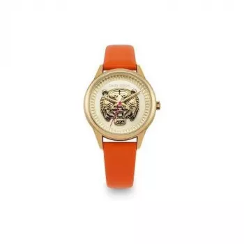 Daisy Dixon DD184OG Orologio donna 36mm oro rosa pelle grigia
