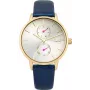 Daisy Dixon Donna Orologio DD086UG 36mm Quarzo Analogico Quadrante argentato Cinturino in pelle grigio