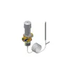 Danfoss 003N0043 Corpo valvola termostatica - versione dritta, ottone nichelato, 1/2 pollice