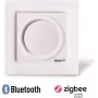 DANFOSS DEVI DEVIreg Display Connect Termostato smart programmabile con controllo tramite app, touchscreen, bianco polare (RAL 9016)