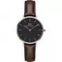 DANIEL WELLINGTON Petite Melrose Orologio da donna 28mm cinturino in maglia oro rosa DW00100233
