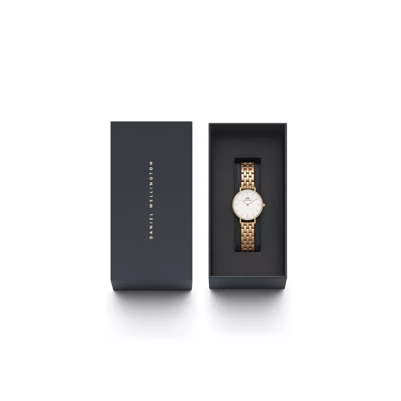 DANIEL WELLINGTON Quadro Mini Orologio donna DW00100666 28mm Oro rosa