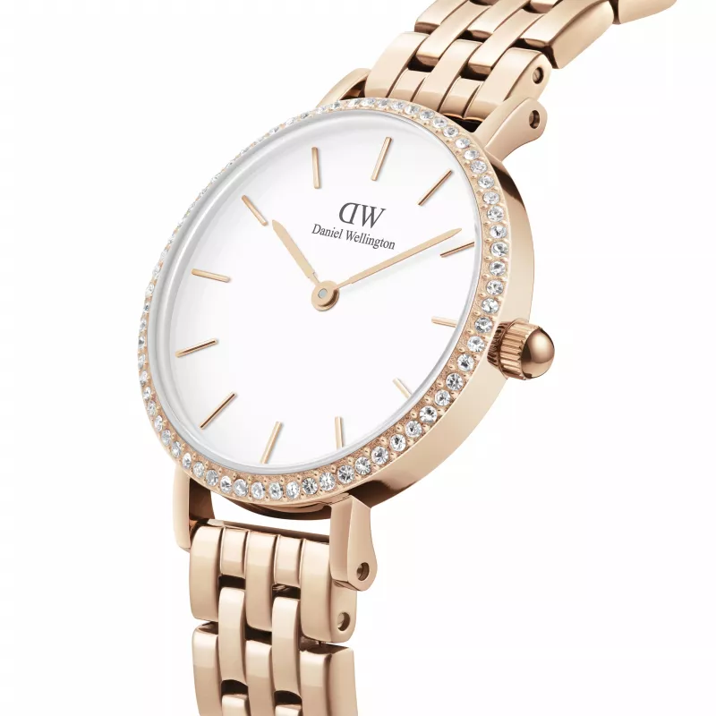 DANIEL WELLINGTON Quadro Mini Orologio donna DW00100666 28mm Oro rosa