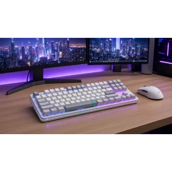 Dark Project ALU87A Daylight tastiera, G3MS Zircon Switch, RU