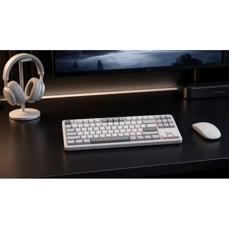 Dark Project ALU87A Daylight tastiera, G3MS Zircon Switch, RU