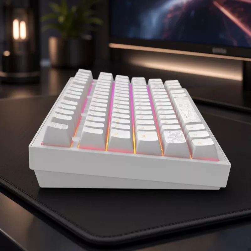 Dark Project Terra Nostra G3MS Moonstone Switch, RU bianco