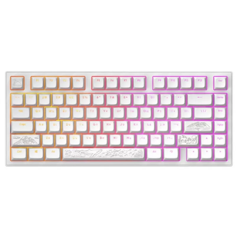 Dark Project Terra Nostra G3MS Moonstone Switch, RU bianco