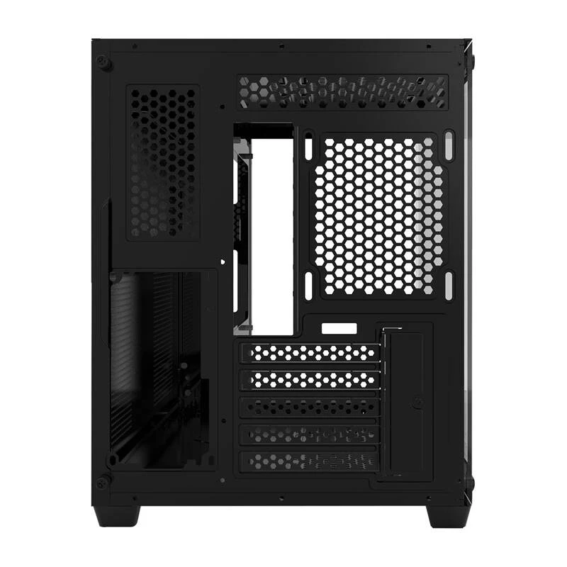 Darkflash C285MP Case PC mid-tower, pannello laterale in vetro temperato, ATX, nero