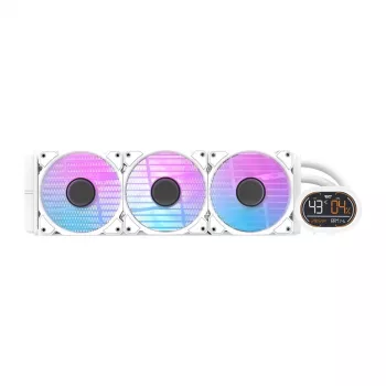 Darkflash DH360D dissipatore CPU a liquido, bianco