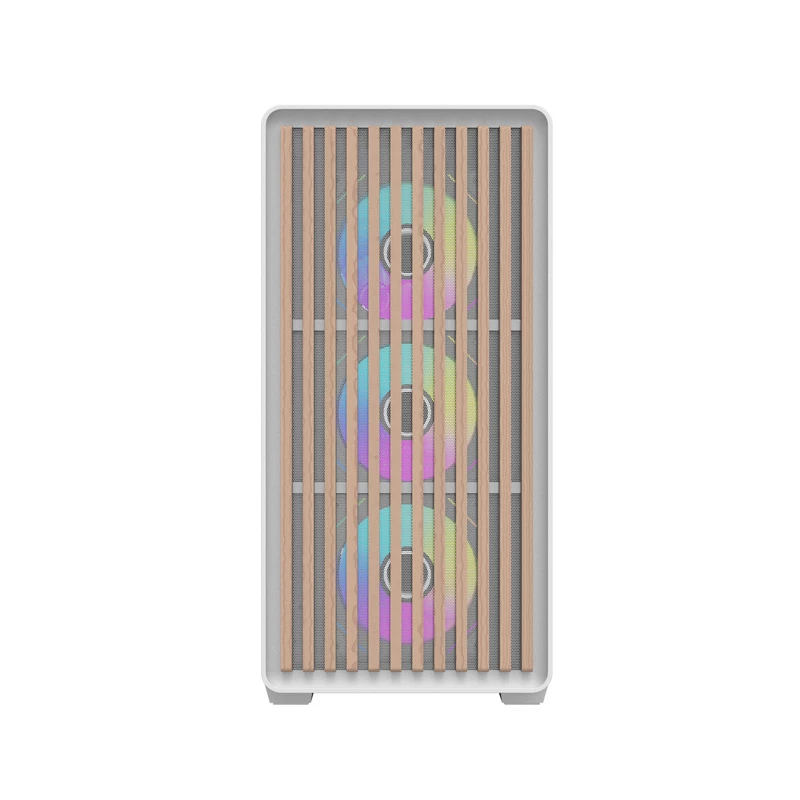 Darkflash DS900WD case per computer ATX Mid-Tower (bianco) con 4 ventole ARGB e pannello laterale in vetro temperato