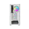 Darkflash DS900WD case per computer ATX Mid-Tower (bianco) con 4 ventole ARGB e pannello laterale in vetro temperato