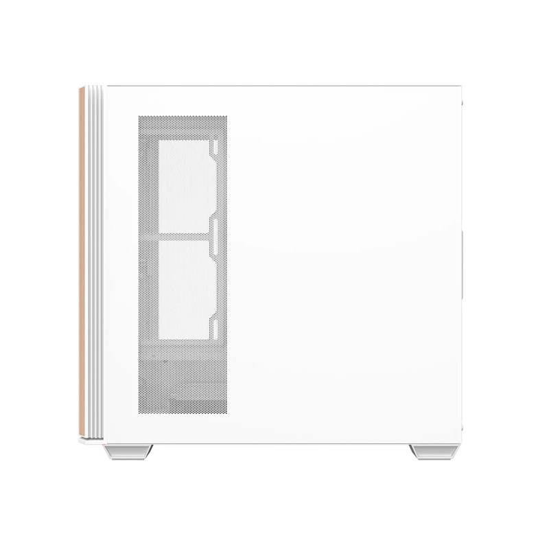 Darkflash DS900WS case per computer ATX mid-tower, bianco, vetro temperato, senza ventole